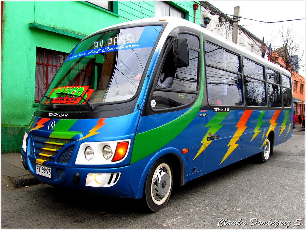 GPS y cámaras en buses Coronel-Lota