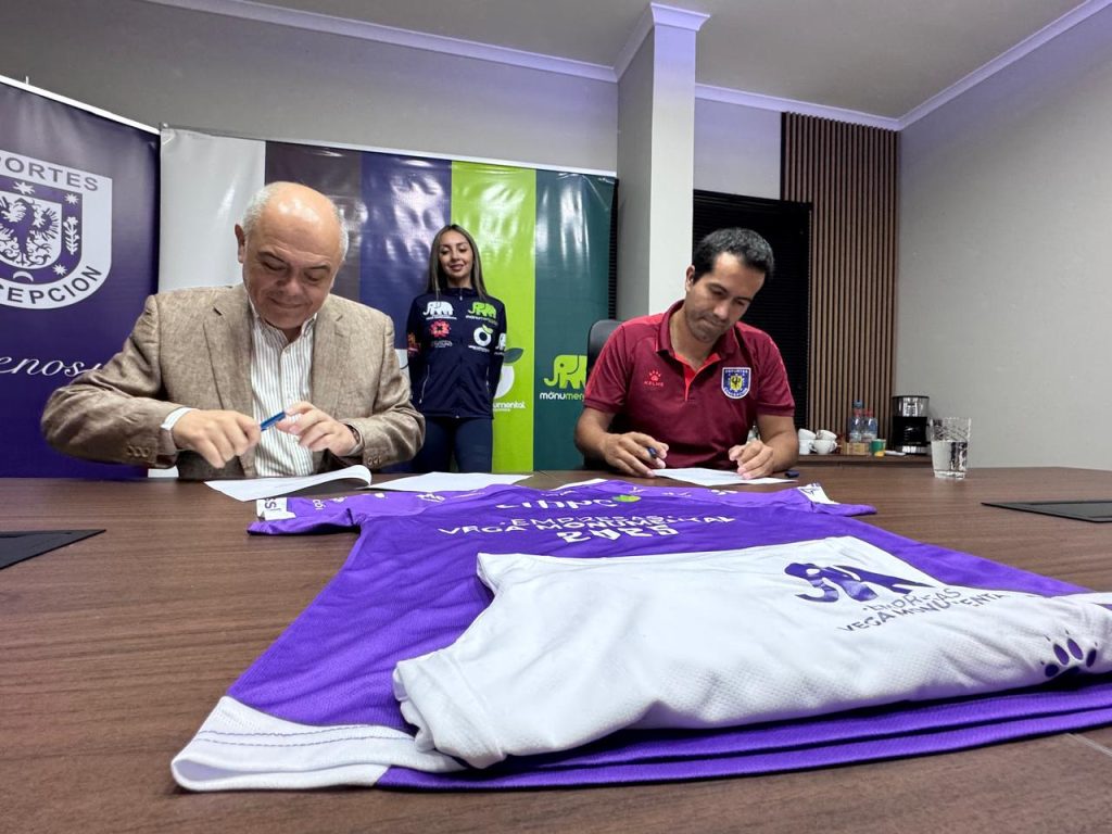 Deportes Concepción oficializa alianza con Empresas Vega Monumental.