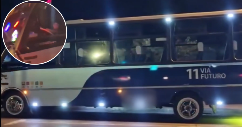 Niño Manejando Microbús en Chiguayante: