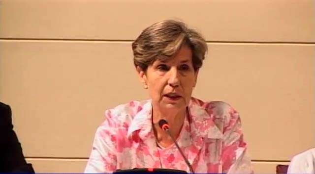 Senadora Isabel Allende se muestra tranquila tras decisión del Tribunal Constitucional sobre requerimiento para cesar su cargo