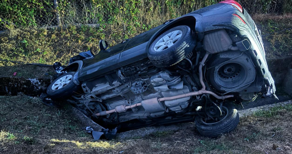 diputada del Biobío sufre accidente en la Ruta de la Madera