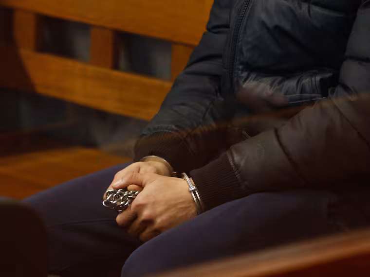 Fachada del Juzgado de Garantía de Temuco, donde se decretó la prisión preventiva.