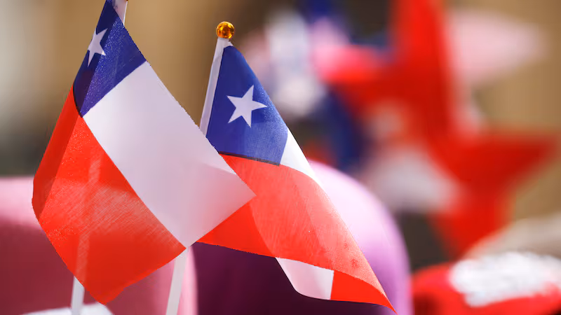 Ministro Secretario General de la Presidencia, Álvaro Elizalde, en un punto de prensa en el Palacio de La Moneda.