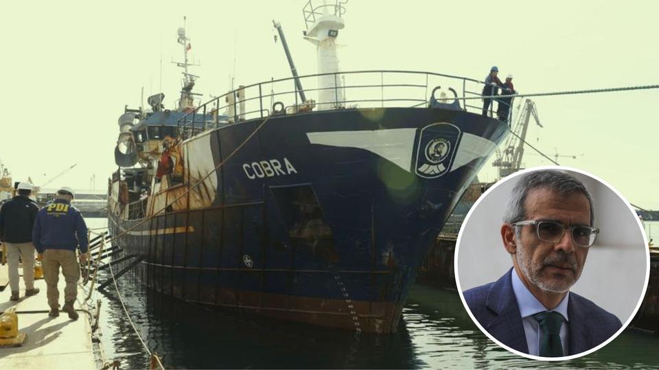 Imagen de archivo del Ministro de Seguridad Pública, Luis Cordero, durante un punto de prensa.